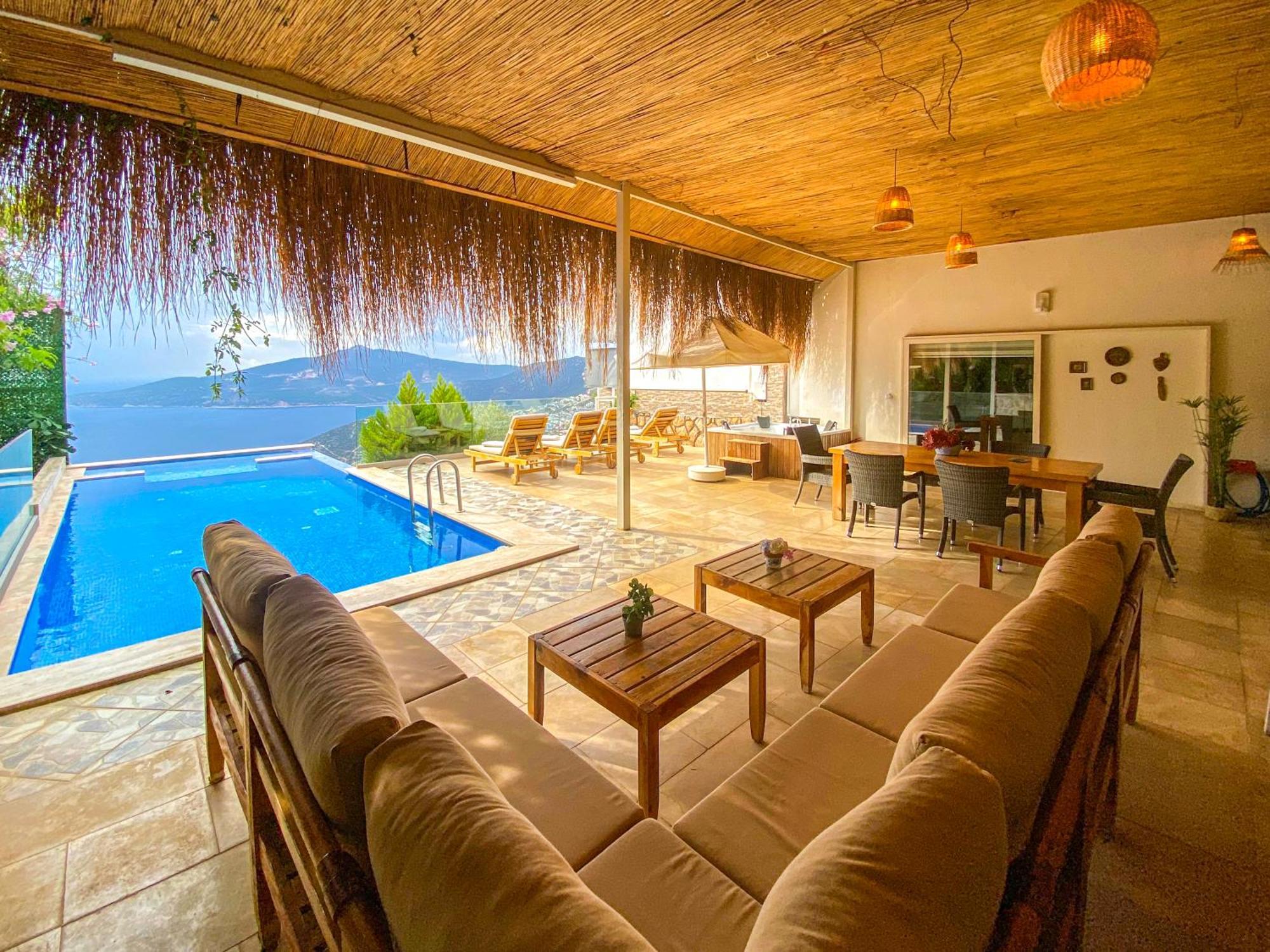 Villa Panorama Kalkan Jilda Livya Esterno foto