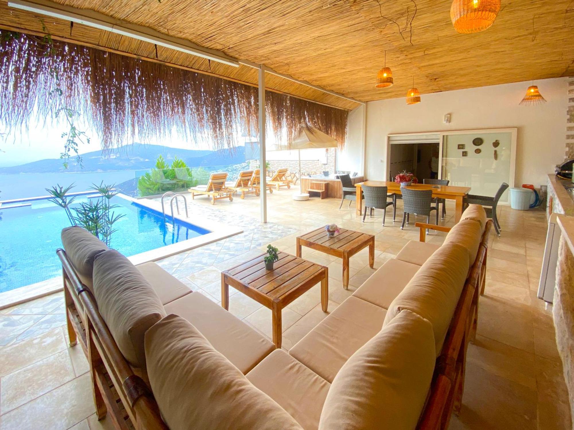 Villa Panorama Kalkan Jilda Livya Esterno foto