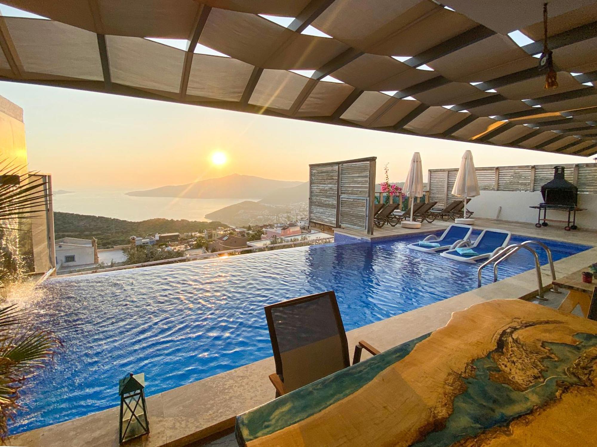 Villa Panorama Kalkan Jilda Livya Esterno foto